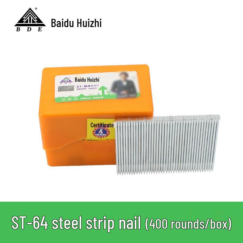 Baidu ST Pneumatischer Nagler mit Stahl-, Beton- und Streignägeln (Größen: ST18, 25, 32, 38, 45, 50, 57, 64)