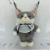 Cute Cartoon Plush Ragdoll Cat Backpack Simulated Ragdoll Plush Cat Backpack  School Bags