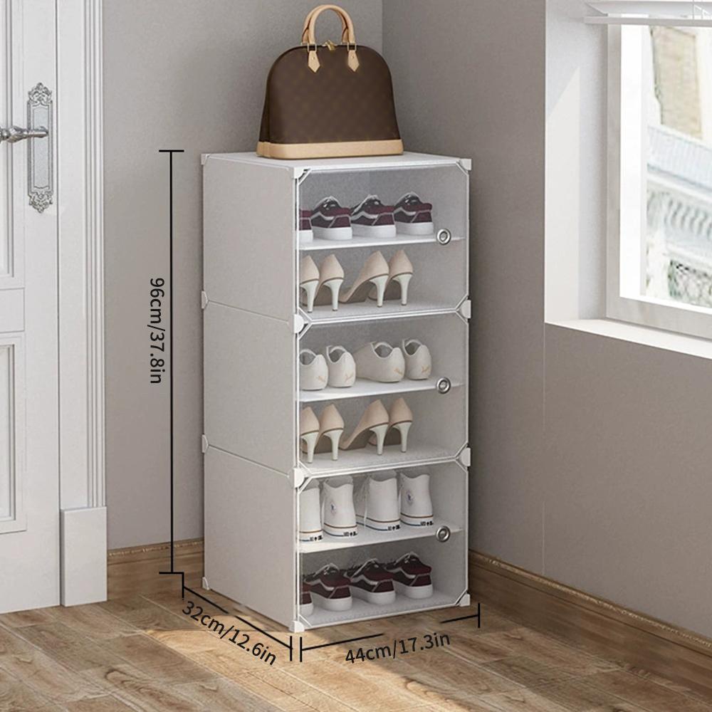 

Сборная обувница своими руками, пластиковый шкаф для обуви, органайзер для хранения, пылезащитный, большой вместимости, экономящий место