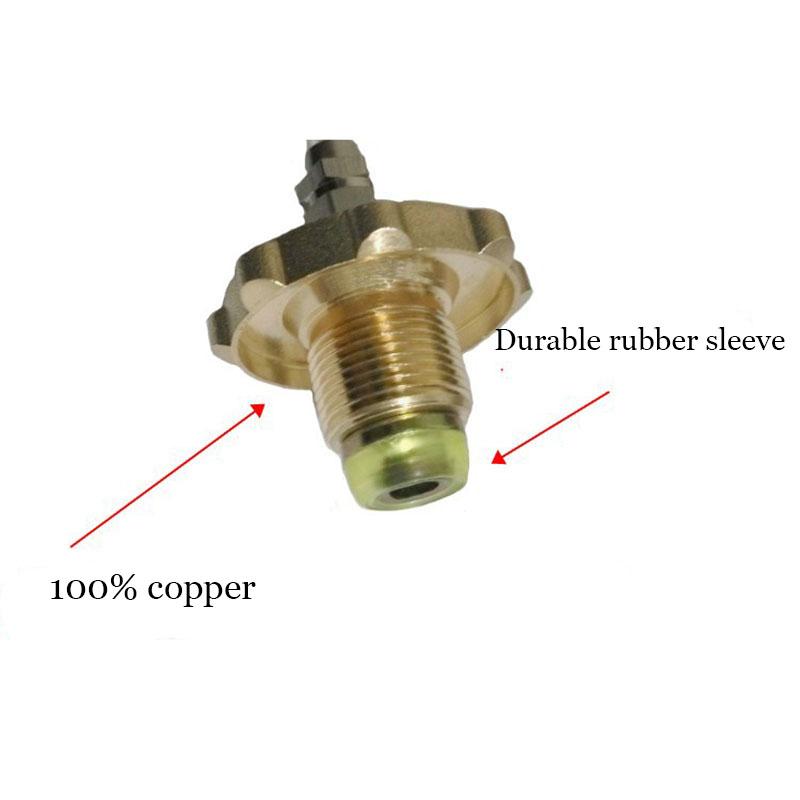 Adapter Inflatable Valve for Tank Refilling Outdoor Camping Home Flat Gas Adapter