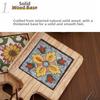 Retro Insulation Mat Japanese Style Wooden Placemat Hot Tea Water Cups Table Mat  Coffee Cup