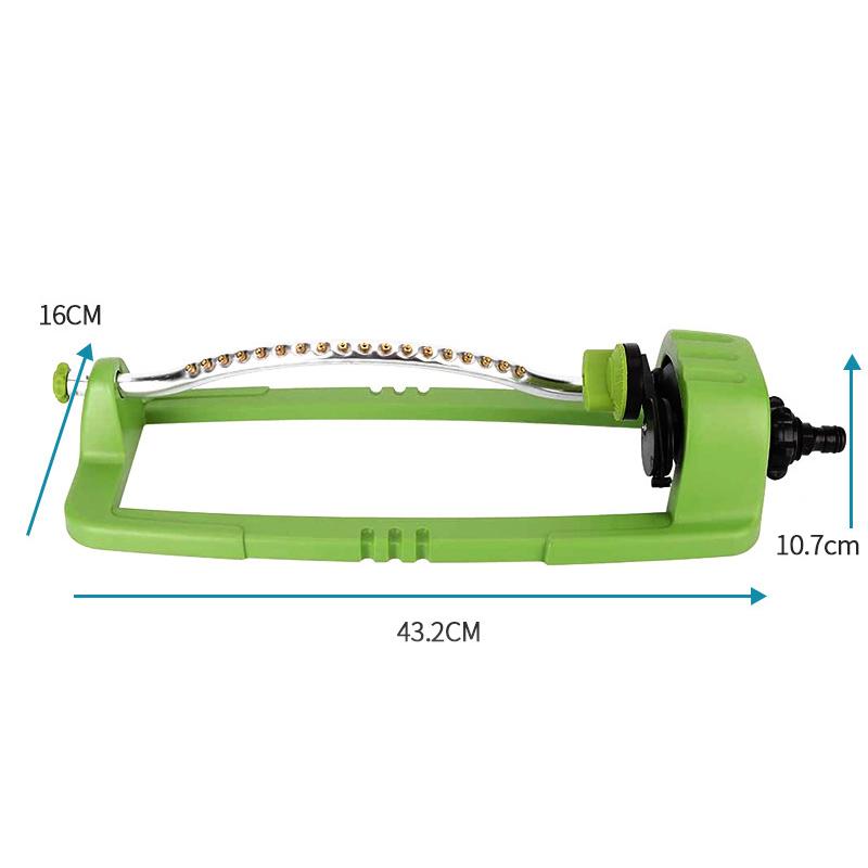 Oscillating Sprinkler With 3-Way Adjustment Fast Automatic Watering Gardening Irrigation Tool