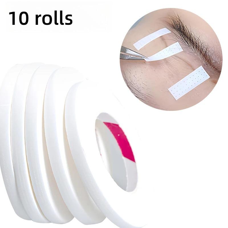 10/20/30PCS 4mm Eyelash Extension Tape Makeup Tool Wholesale Eyelashes Perming Narrow Adhesive Tape Lash Lifting Micropore Tapes