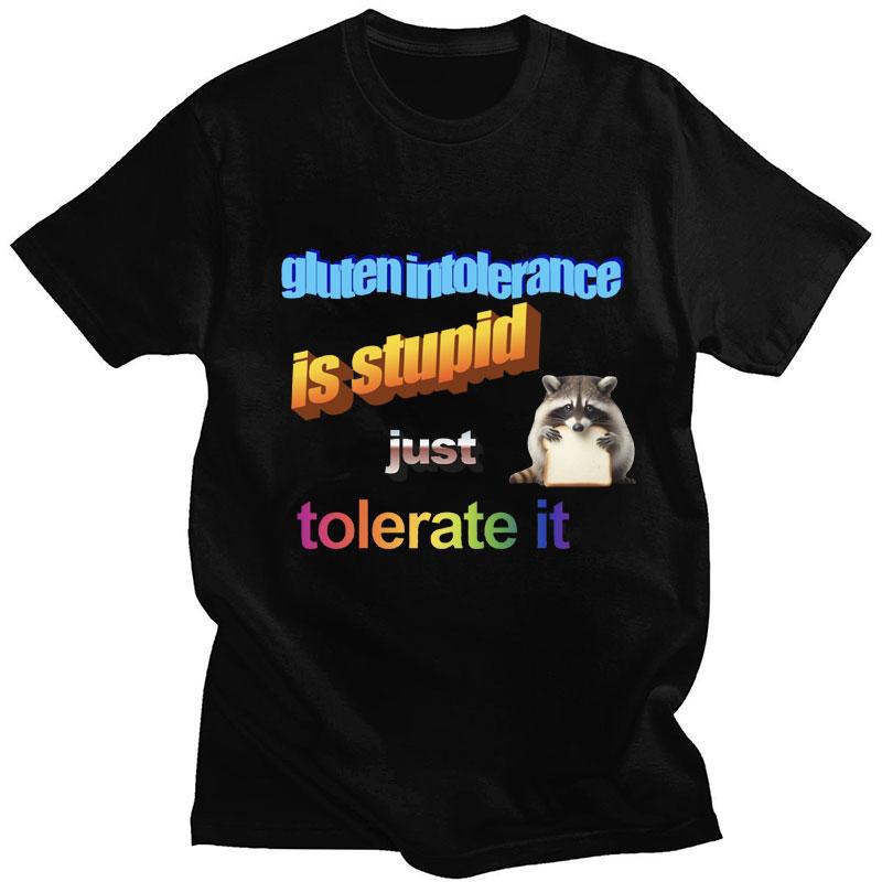 Japanese Style Dragon Raccoon Print T Shirt Harajuku Retro High Quality Cotton Short Sleeve Oversized Men Women Classic T-shirts