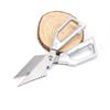 1Pcs Stainless Steel Kitchen Scissors Household Chicken Bone Scissors Fish Chopper Bottle Opener Fish Scale Kitchen Tools
