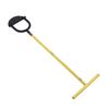 Garden Weasel Edger Manual Half Moon Lawn Edger with T Handle for Gardening Farming