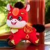 Cute Plush Mascot Toys PP Cotton Filling Zodiac Doll Funny Horse Stuffed Animal Chinese New Year