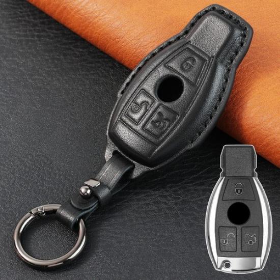 

3Button Remote Key Case Cover Shell Holder Ring Protector For Benz Viano Metris