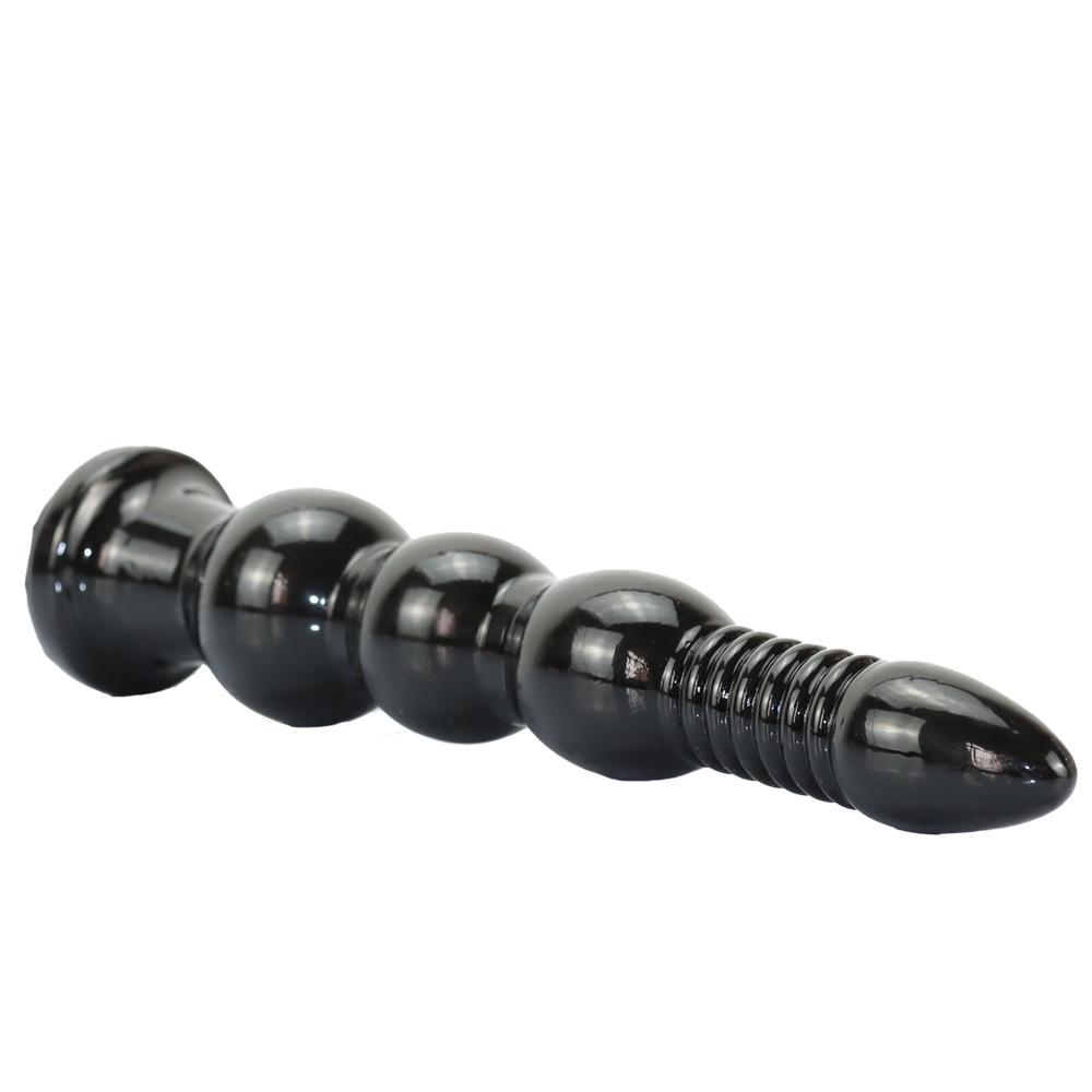 Třívelikostní anální korálky plug - Venkovní SM hračka pro stimulaci análního otvoru