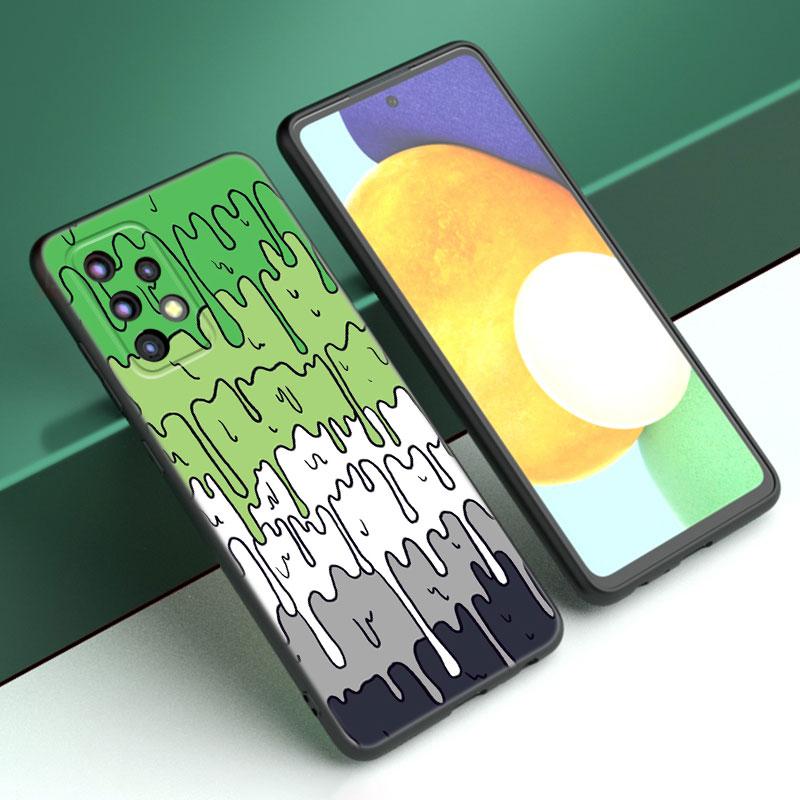 Pastell Kawaii Schmelzen Lesben Stolz LGBTQ Fall Für Samsung A21 A30 A50 A52 S A13 A22 A32 A53 A73 5G A11 A12 A31 A51 A70 A71 A72