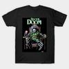 Asian Size Cotton Unisex Tshirt Print T-shirt Doctor Doom Colour T-shirt No-Cut Print Regular Fit