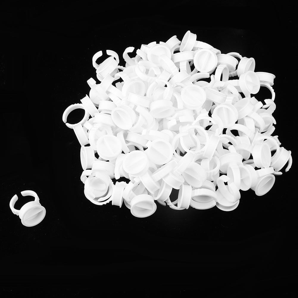 500Pcs Disposable Tattoo Ink Ring Cup Container Makeup Pigment Cap Accessories Holder500Pcs