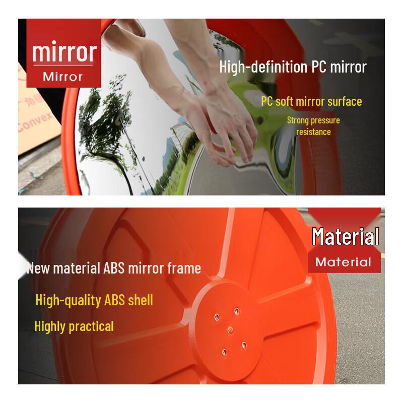Junhui Wide-Angle Convex Safety Mirror