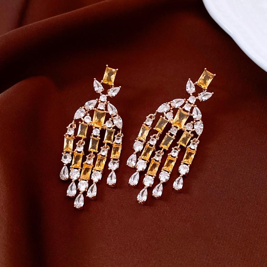 Vintage Retro Silver Needle Earrings - Elegant, Versatile High-End Court Style Studs.