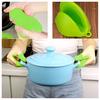 2pcs Mini Oven Mitts Silicone Mitt Cooking Pinch Mitts Heat Insulation Heat Resistant Finger Protector Pinch Grip
