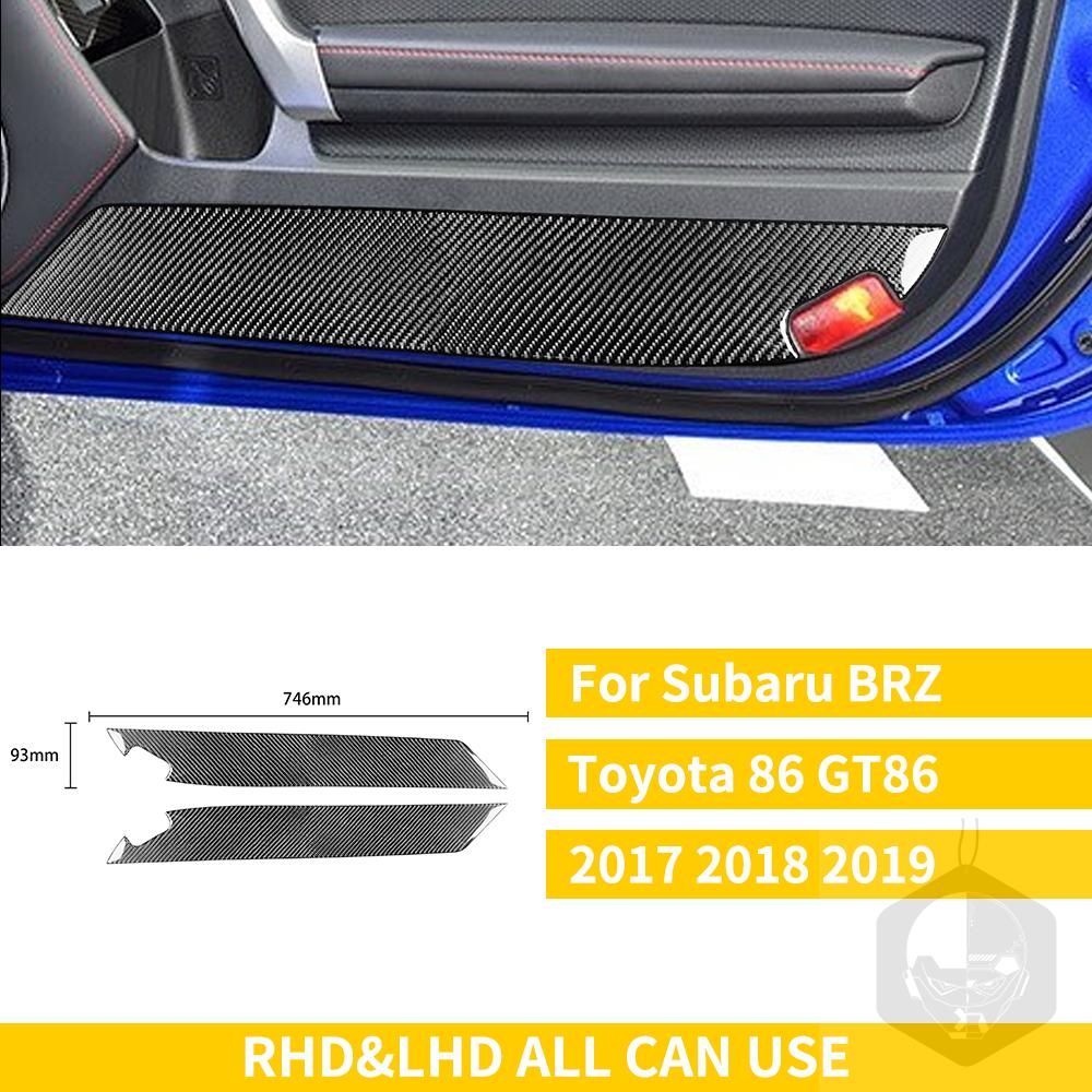Pro Subaru BRZ Toyota 86 GT86 2017 2018 2019 Carbon Fiber Car příslušenství Držák řadicí páky Obložení klimatizace
