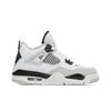 Air 4 Retro Grade School 'Military Black' (Unisex) Pantofi de Baschet Albi / Negri / Gri Neutru pentru Copii 408452 111