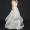 Elegant Backless Lace Mid-Waist Wedding Dress with Small Train (2025)