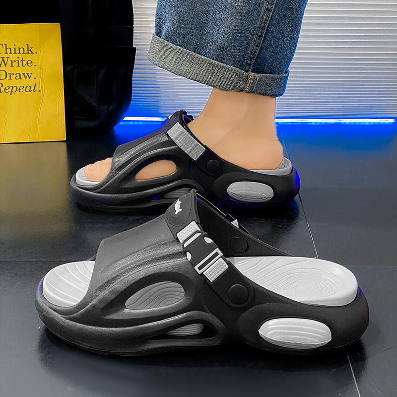 Fashion Men's Summer Slippers Breathable EVA Slides with Arch Support Lightweight House Shoes for Indoor Outdoor Use Best Seller 2025
