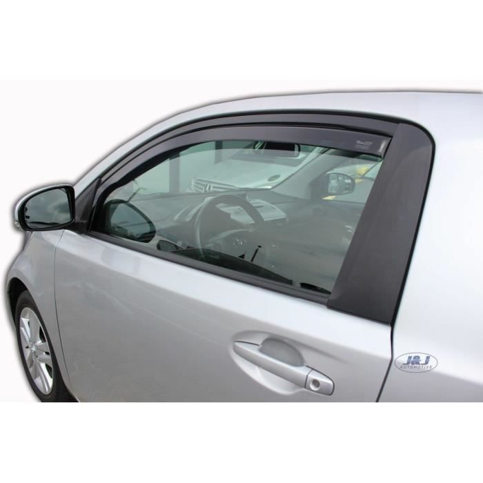 J&amp;J AUTOMOTIVE | Heko Deflecteurs d'air Déflecteurs de Vent Pour Toyota IQ 3P. Berlina 2009-2015