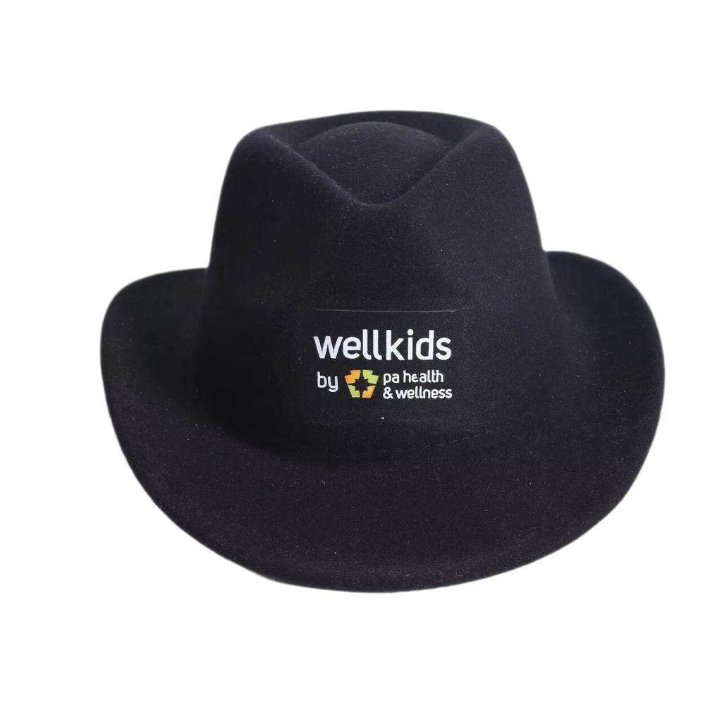 Popular children's fashion cute western cowboy hat, small rancher outdoor children's jazz hat
