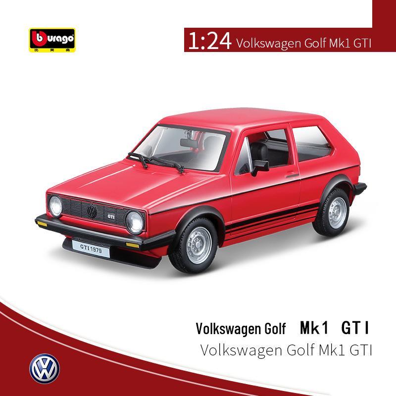 

Майсто 1:24 Модель автомобиля Volkswagen Golf из сплава - Металлическая коллекционная игрушка в подарок