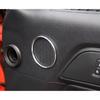 Inner Door Speaker Decoration Frame Trim Cover for Ford Mustang 2015- Chrome