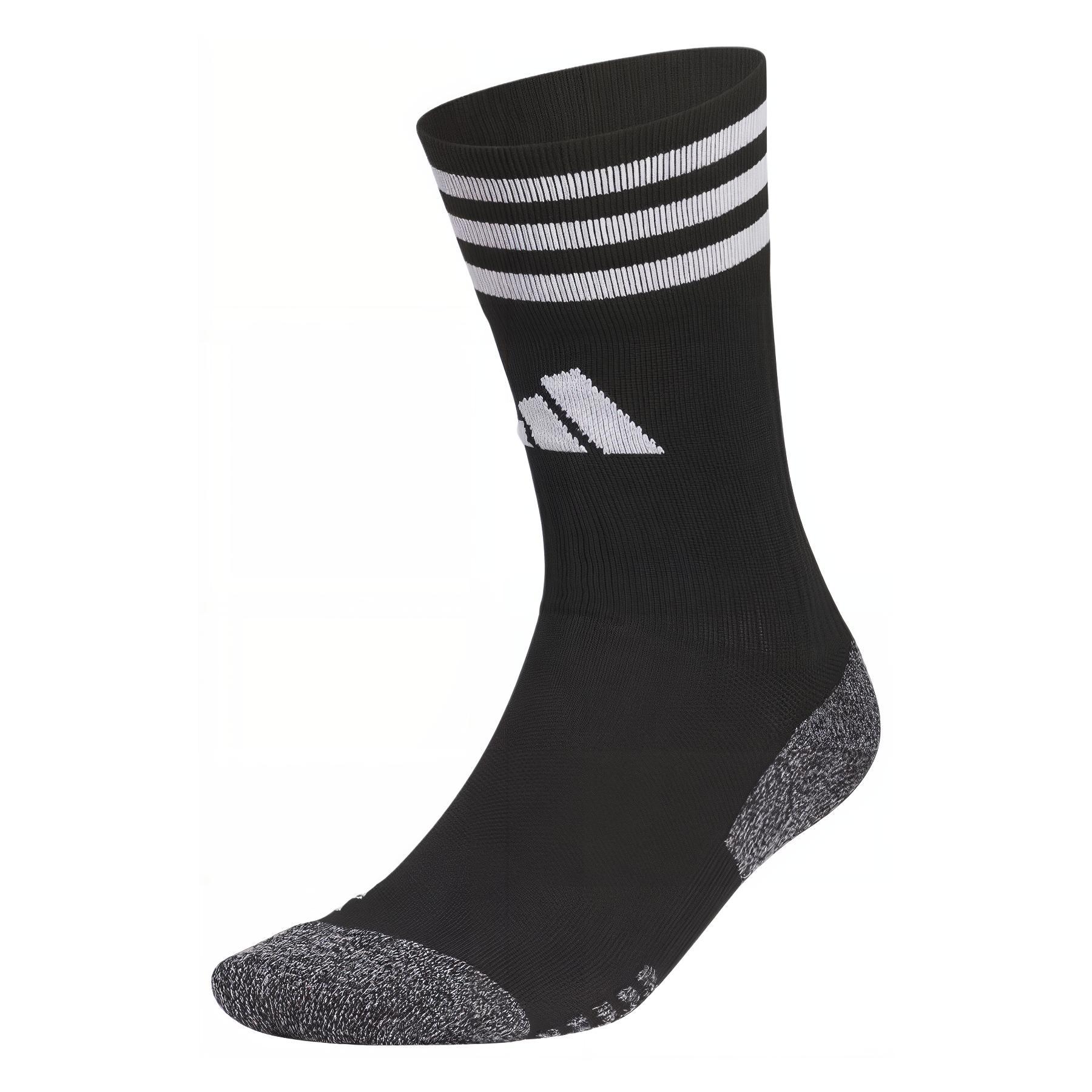 Adidas FOOTBALL CREW SOCKS Soccer Socks Unisex 1 Pack Black JP2633 L