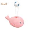 Electric Floating Ball Cat Toy Lightweight Portable Whale Shaped Rechargeable Easy To Use Electric Moving Ball Interactive Pet Toy