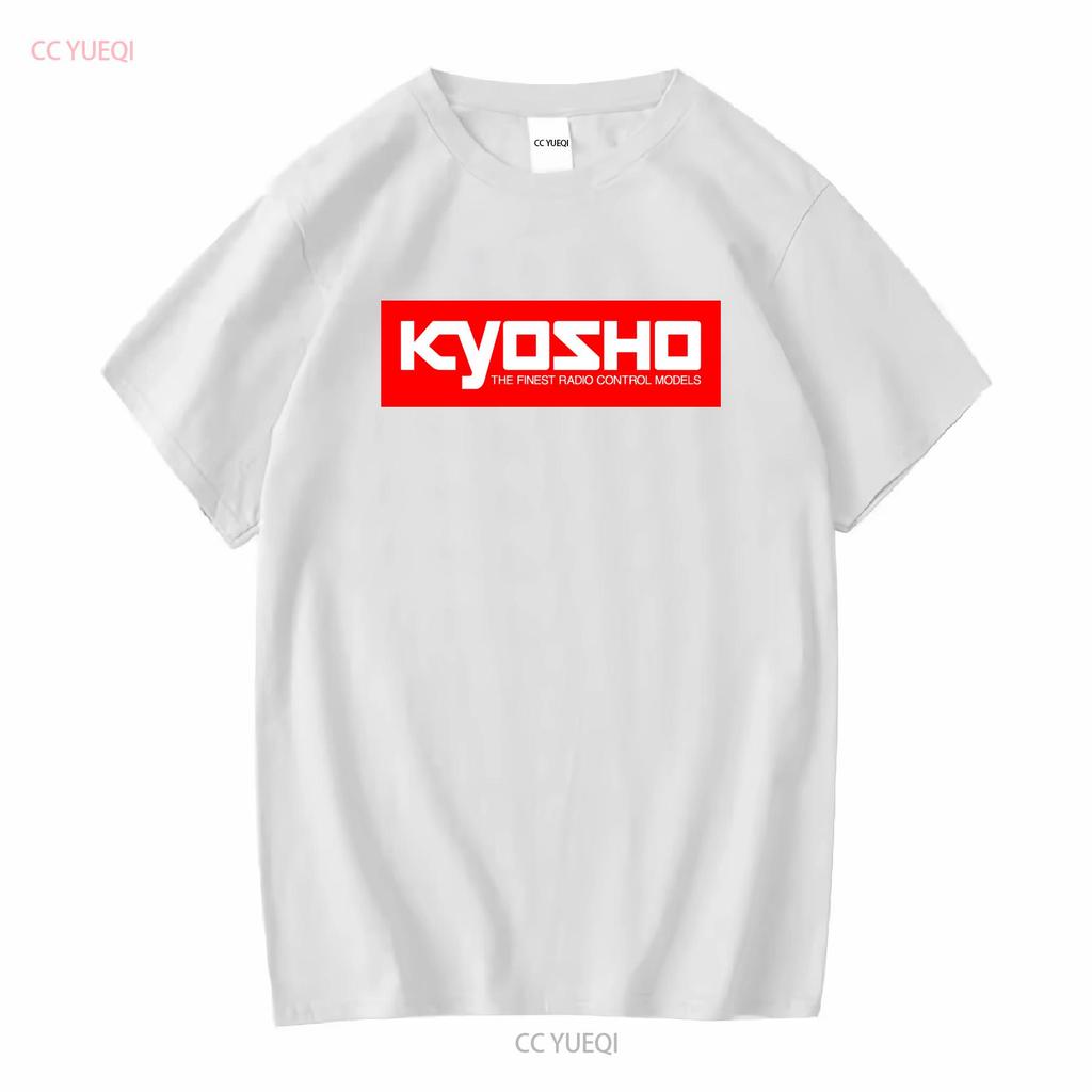 New Item Kyosho RC Remote Control Logo Mens Black T Shirt Size S 5XL Vintage Washed Fashion Soft Casual Graphic