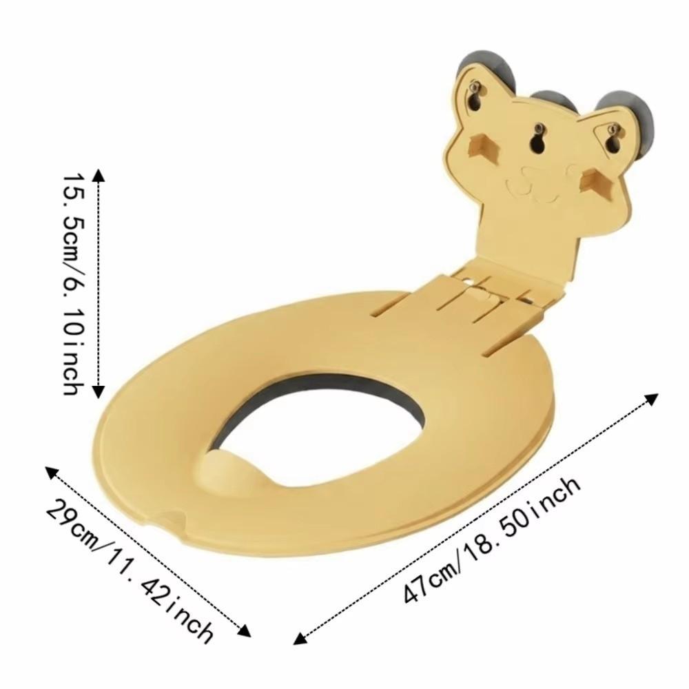 Suction Cup Fixation Toddlers Potty Training Seat Foldable Children Toilet Seat Cover  Travel Use