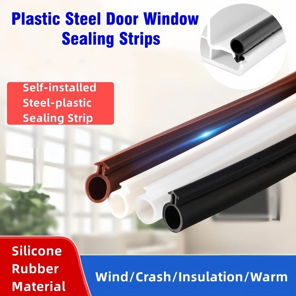 1m/2m/3Meter/6m O-Typ Kunststoff Stahl Tür Fenster Block Dichtung Wetterleiste Silikon Gummi Elastisches Band Hohl