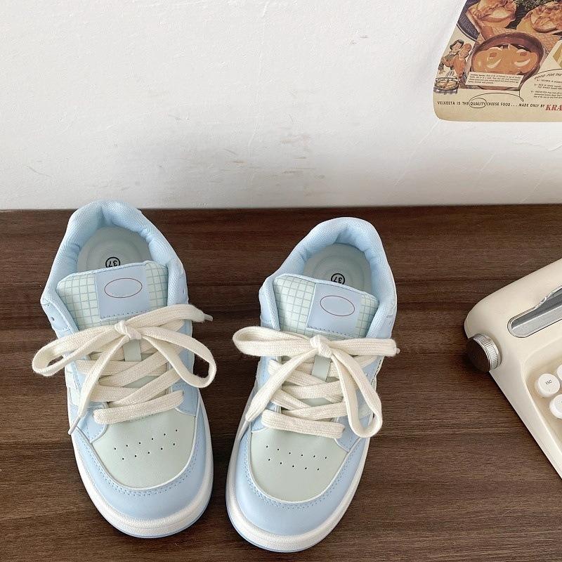 High-value versatile little white shoes women's summer new board shoes dopamine platform retro casual bread shoes women