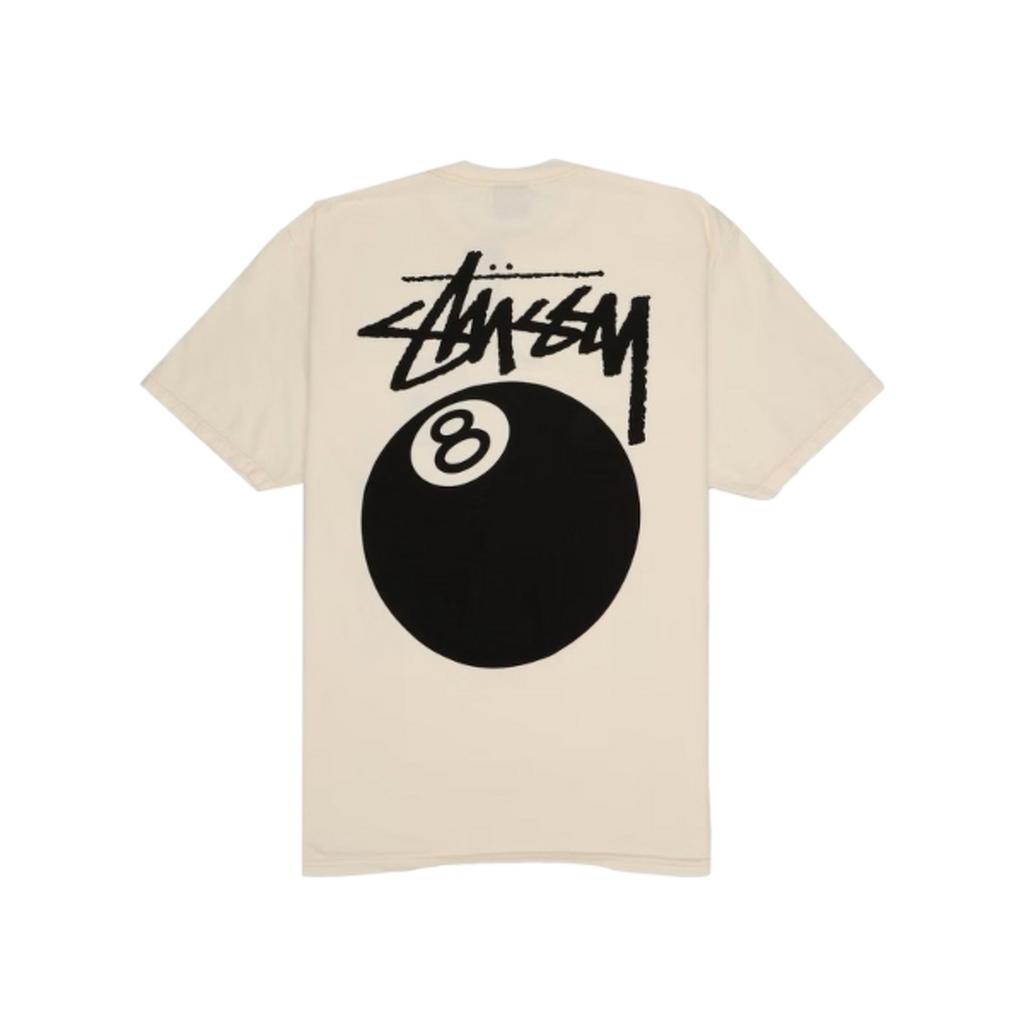 T-shirt Stüssy 8 Ball Pigment Dyed Natural