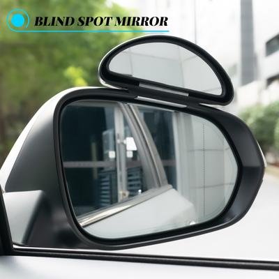 2PCS Hilfs Rückspiegel Toter Winkel Weitwinkel Ansicht Einstellbare Auto Rückansicht Seiten Parkplatz Spiegel Universal Auto
