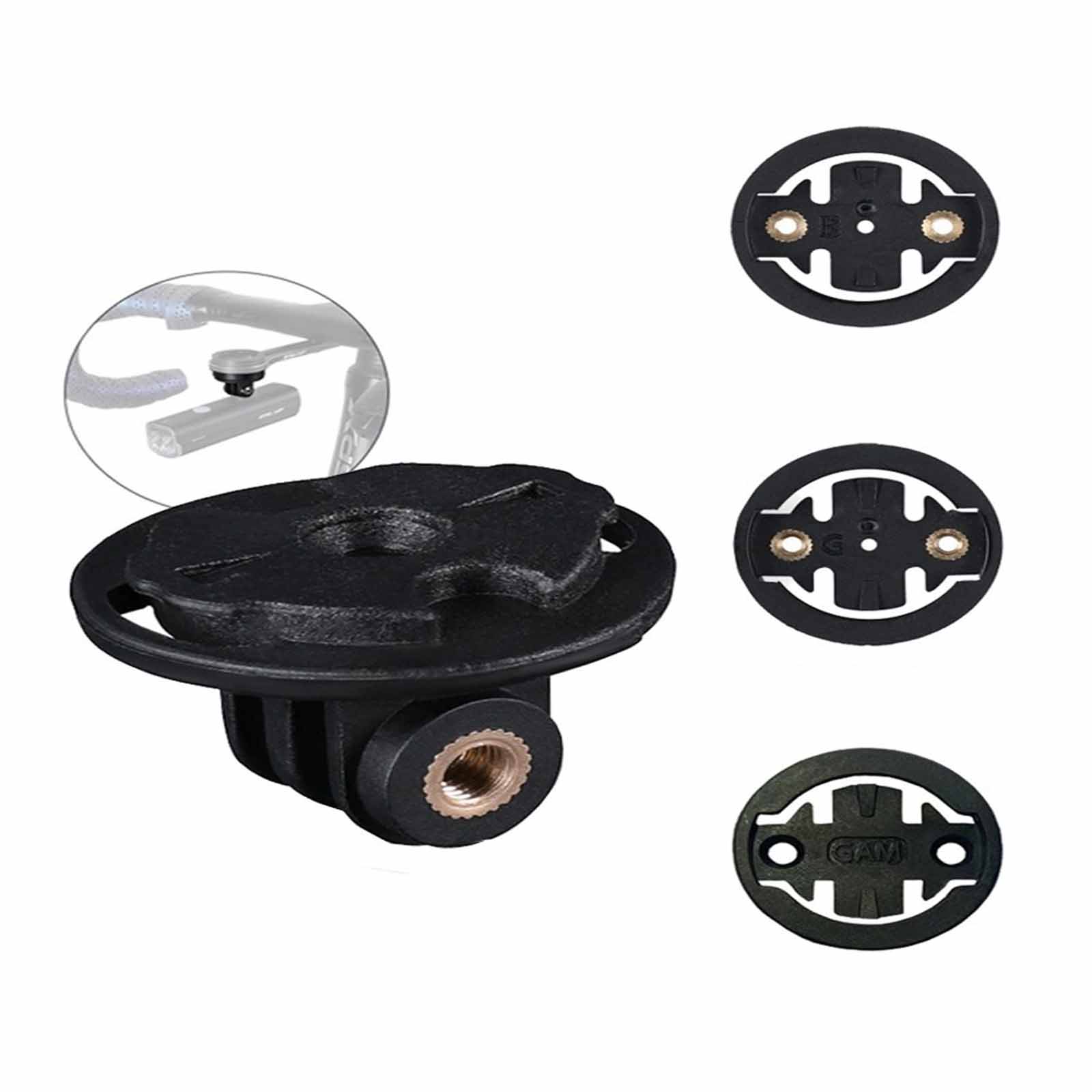 

Крепление фары быстросъемное – Подставка для кодового счетчика и кронштейн для пешеходной лампы, Адаптер One Size чёрный