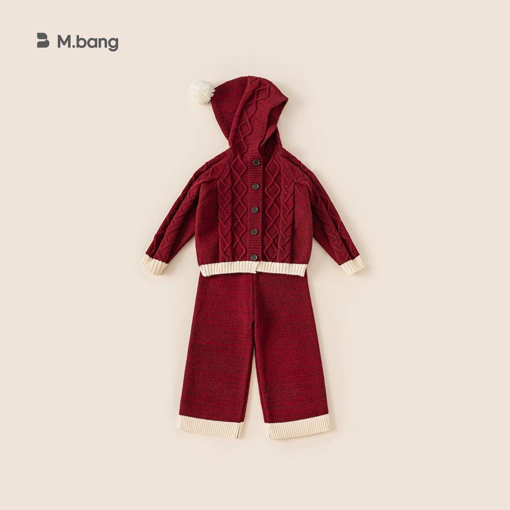 

Girl Girl Child Knit Set With Hooded Top And Long Pants For Autumn Winter 140CM
