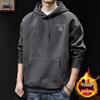 Unisex American Retro Velvet Hoodie: Stylish, Thick, Versatile Autumn/Winter Outerwear for Couples