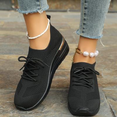 New Running Shoes Ladies Breathable Sneakers Summer Light Mesh Air Cushion Women's Sports Shoes Outdoor Lace Up Training Shoes