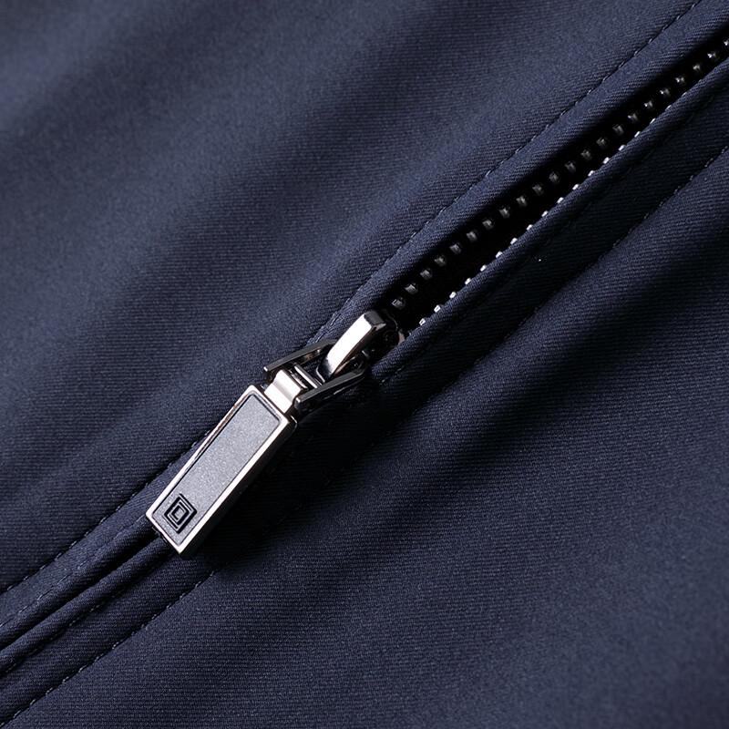 Firstview Men's Casual Zip-Up Lapel Jacket