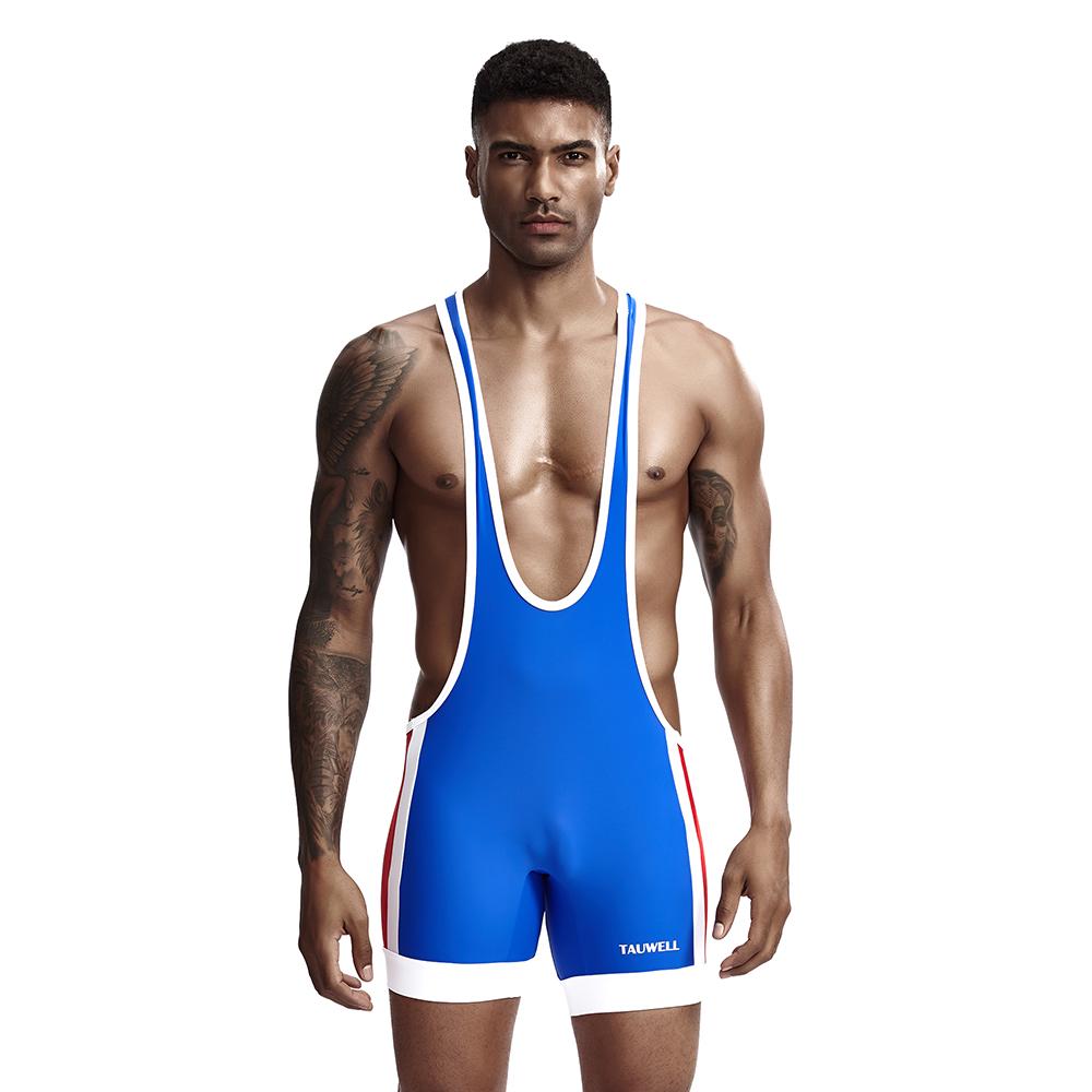 Männer One Piece Bodywear Wrestling Body Weste Overall sexy männer Casual Weste Body Trikot