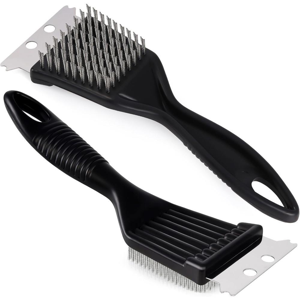 D5 Grill BBQ Brush Stainless Steel Wire Extra Strong Cleaning Brush Heavy Duty Grill Brush Cleaner for Outdoor Home Cooking Tool