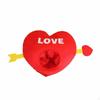 Love Arrow Headpiece Romantic Design Soft Heart Hat PP Cotton Filled