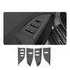 Car Silicone Glass Lifting Panel Sticker Window Button Frame Panel Protective Pad Film For Zeekr 7X 2024 2025 2026 Accessories
