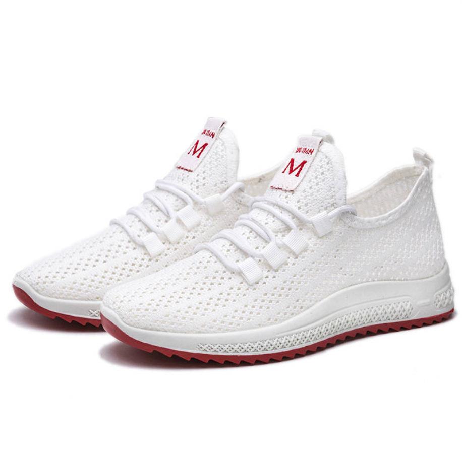 Atmungsaktive Mesh-Schuhe, alte Peking-Stoffschuhe, durchbrochene Mesh-Schuhe, leichte und weich besohlte lässige Einzel-Schuhe