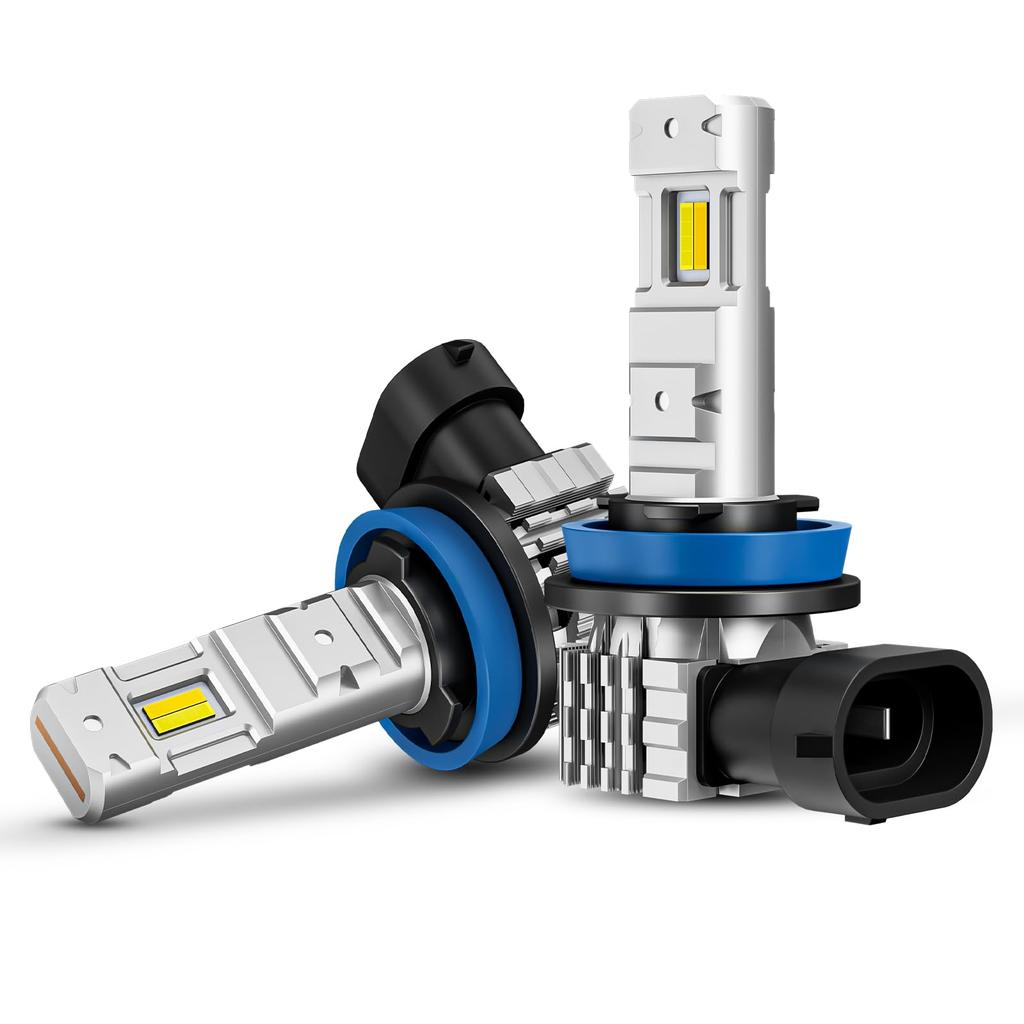 Super Jasné LED Mlhové BORDAN h8 LED Mlhové Kontrola Vozidla Reset LED Mlhové Hluk IP68 Kondenzace "Nová Světla Vybavená Ventilátorem" Světla, Přepínání 2 Barev,