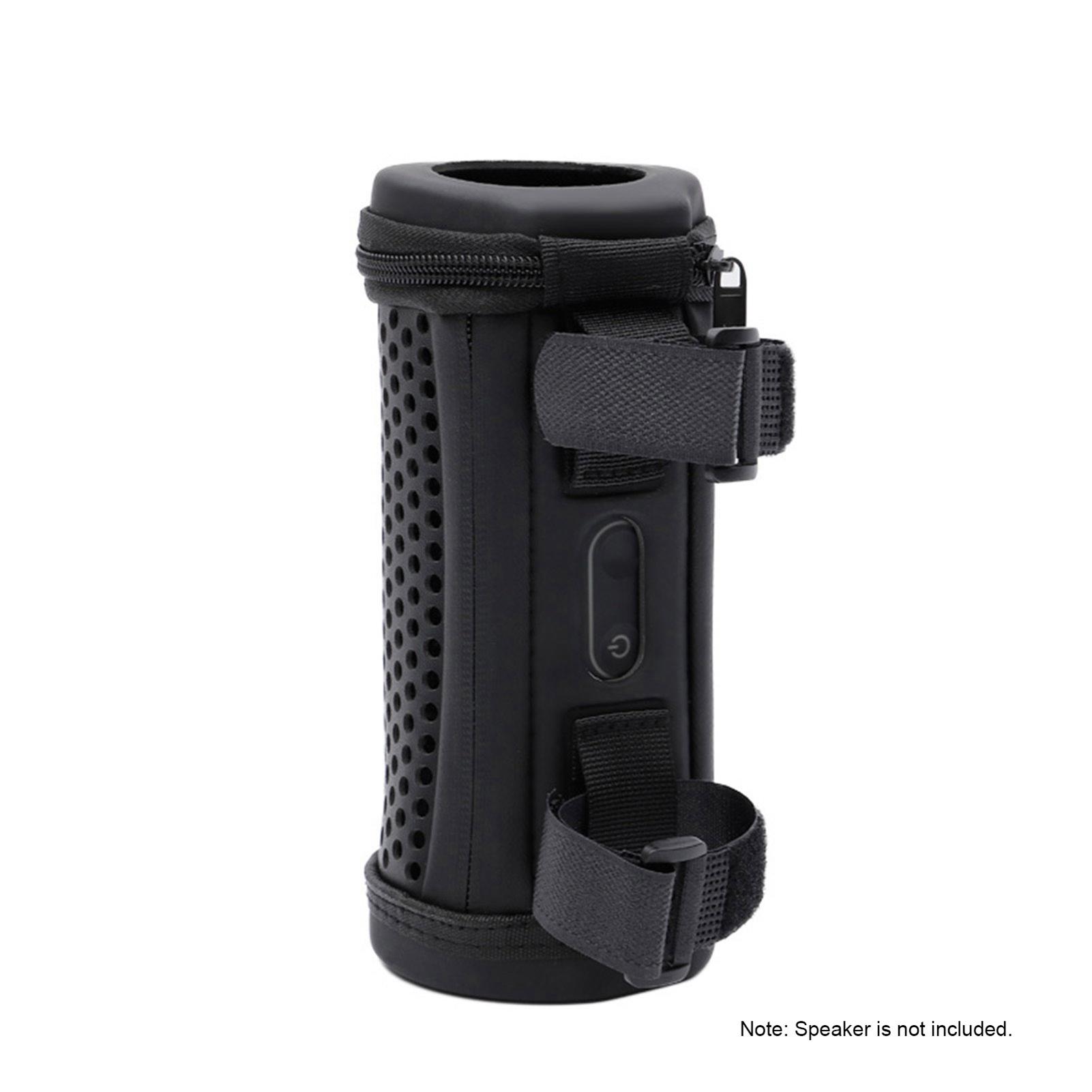 

Protective Case Cover Compatible with JBL Flip 5 Speaker Carrying Bag Hollow Hard Case Travel Storage Pouch with чёрный