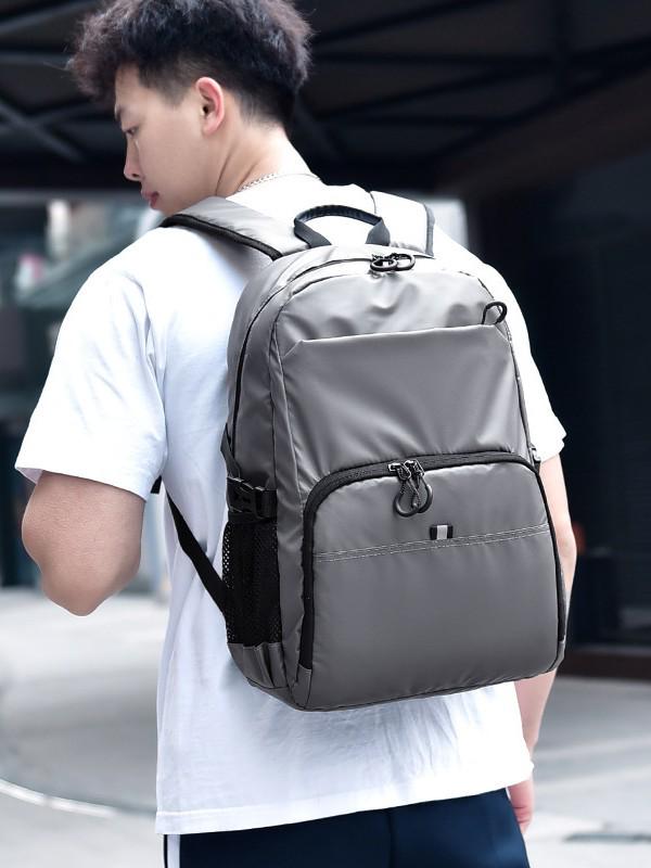 Men's Large Capacity Autumn 2025 Trend Backpack - Fashionable Sports Shoulder Bag for Students