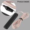Clip On FM Radio Antenna For Enhanced Signal Reception With Pure Copper Wire
