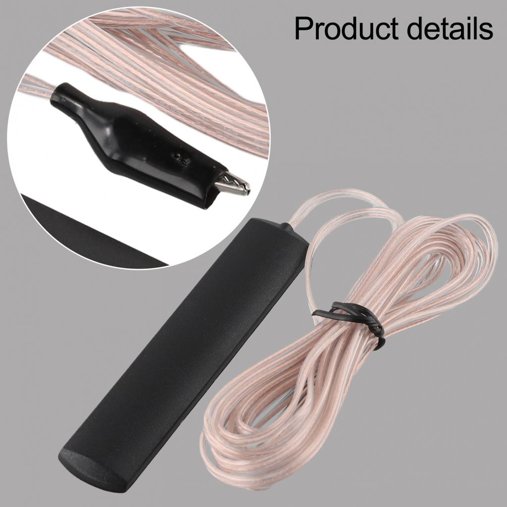 Clip On FM Radio Antenna For Enhanced Signal Reception With Pure Copper Wire